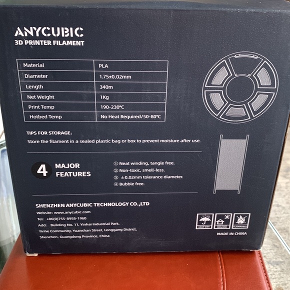 ANYCUBIC 3D Printer Filament - Picture 3 of 3